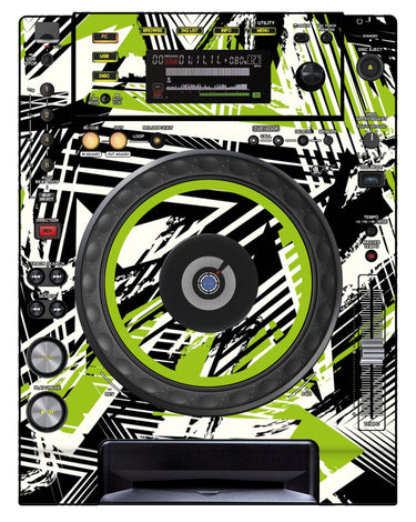 Pioneer DJ CDJ 850 Skin Spike Green